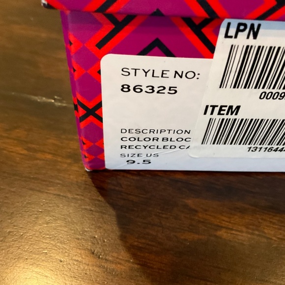 Tory Burch Color-Block Canvas Espadrilles in perfect black/white,BNIB - Picture 4 of 5